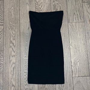 Bcbg black bandage dress